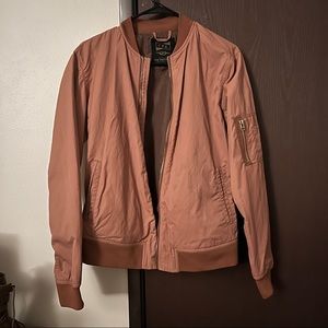 CPO rustic tan bomber jacket